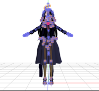 Mmdに関してです Pmxエディターで着せ替えしたmmdモデルをm Yahoo 知恵袋