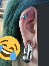 ピアスの拡張に関する質問です 現在0gで00gへの拡張をcb Yahoo 知恵袋