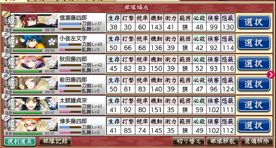 現在刀剣乱舞で経験値倍増イベントが開催されているので練度45ぐらいまで Yahoo 知恵袋