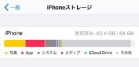 Iphoneのストレージの その他 を消す方法を教えてください 昨 Yahoo 知恵袋