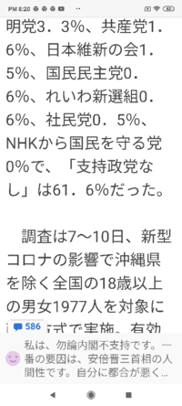 NHKから国民を守る党の支持率0%って、これ何かの間違いだろ？ 