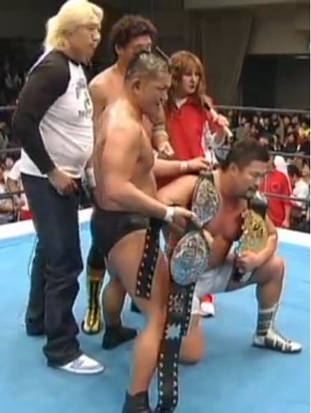 2002年にパンクラスで行われた鈴木みのるvs獣神サンダーライガー