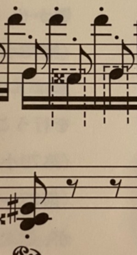 この点線はどういう意味ですか 吹奏楽の楽譜です Yahoo 知恵袋