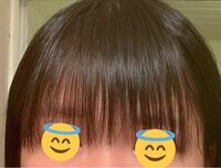 1ヶ月ほど前自分で前髪をすいて失敗しました そこから前髪をまたい Yahoo 知恵袋