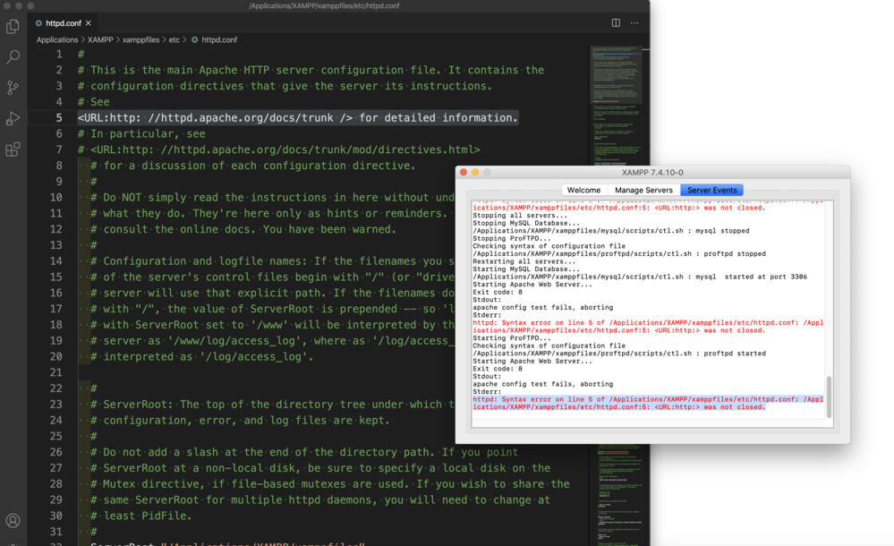 Xamppのapacheが起動できません スタートボタンを押 Yahoo 知恵袋