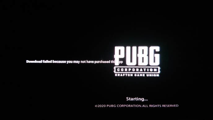 Pubgモバイルが出来ません 過去に何人か同じ質問をされています Yahoo 知恵袋