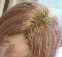 ブリーチ失敗してこのような髪型ですが、汚いですよね？ 根元だけ金髪です
この髪色どう思いますか？

自業自得ですが、ほんとに汚くて嫌です