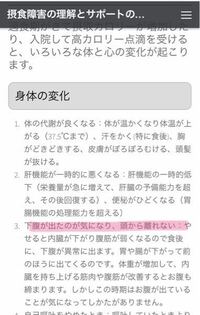 拒食症の回復期について 生理が止まってしまったので克服したいと思い Yahoo 知恵袋