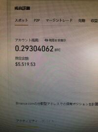 仮想通貨取引所のバイナンスに5000 の残高があります Yahoo 知恵袋