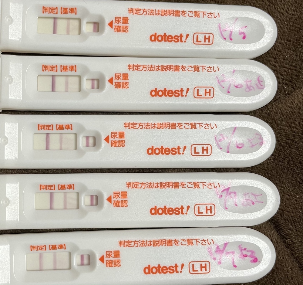 排卵検査薬の見方がいまいちわかりません 強陽性が続いて 本日 Yahoo 知恵袋