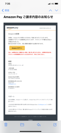 最近 Amazonを名乗るメールがよく来るのですが 身に覚え Yahoo 知恵袋