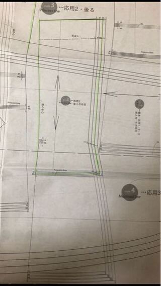 手作りドレスの本についていた型紙なのですが 緑の線で 切るのか下まで行 Yahoo 知恵袋