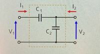図の2端子回路のZ行列とY行列の求め方を教えて下さい。 