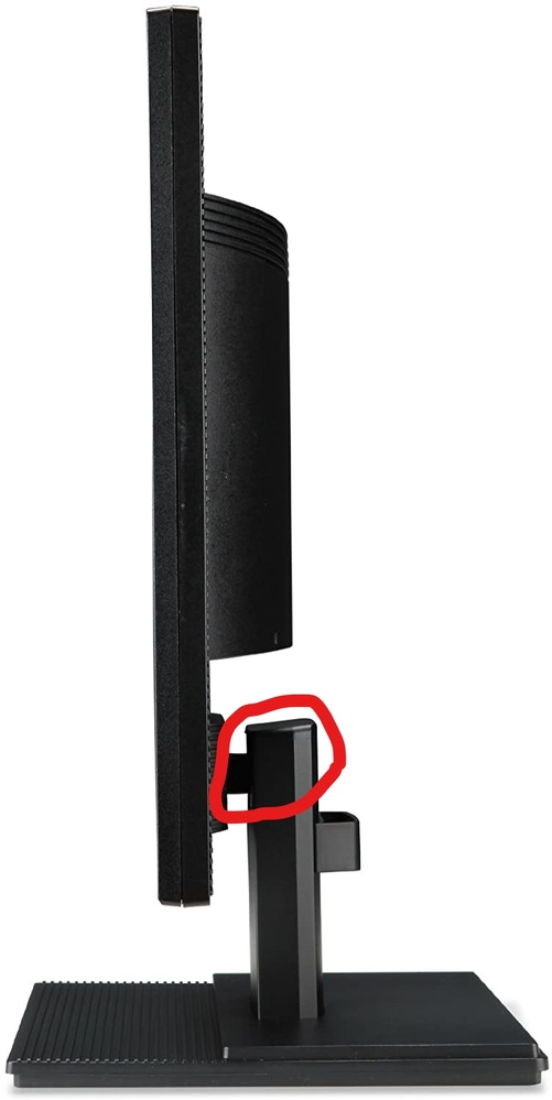 PCディスプレイのスタンド部分が壊れました。このスタンドだけを買う