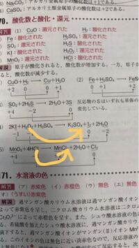 酸化還元反応で酸化されたか還元されたか答える問題でなぜやじるしのむきに Yahoo 知恵袋