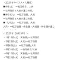 ２月２２日 ５月８日 ３１日すべて大安 一粒万倍日なのにオススメ入 Yahoo 知恵袋