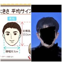 顔の大きさ縦19cm横14cm目の大きさ縦1 5cm横3cmなの Yahoo 知恵袋