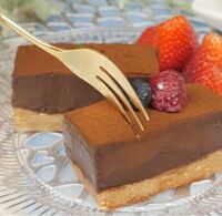 この写真のような生チョコタルトをバレンタインに作ろうと思うんですか ど Yahoo 知恵袋