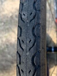 クロスバイク700 28cのタイヤですがこの状態は交換のタイミングでし Yahoo 知恵袋