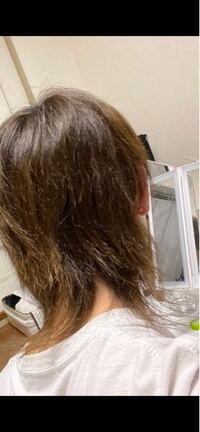 これ自分の後ろ姿です 襟足を肩まで伸ばすウルフヘアにしたいのですが 襟 Yahoo 知恵袋