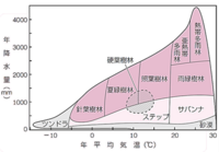 植物についてです バイオームごと 樹林や砂漠 ステップ ツン Yahoo 知恵袋
