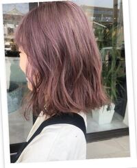 バージンヘアです ブリーチなしで写真のようなピンクブラウ Yahoo 知恵袋