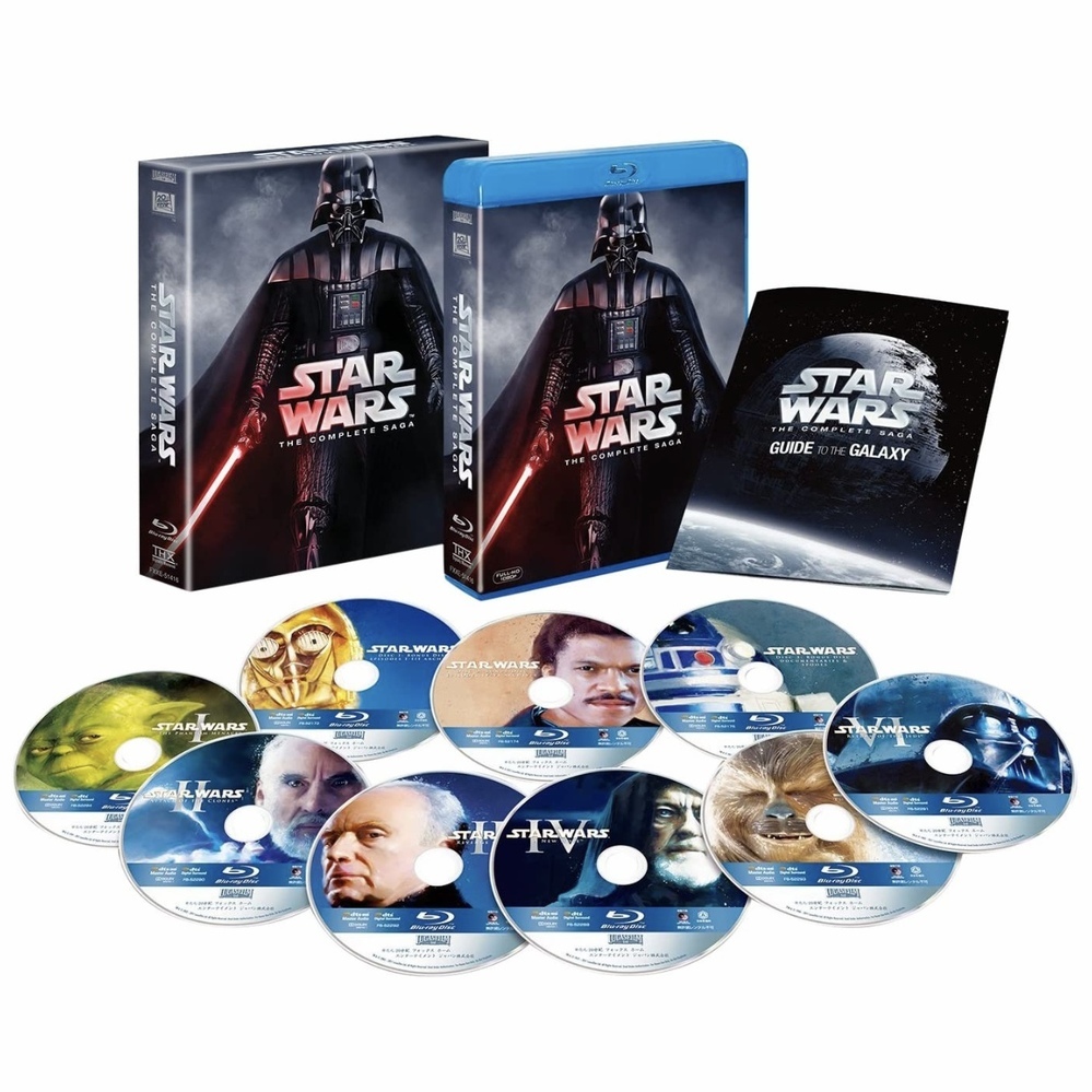 スターウォーズブルーレイBOXおすすめはどっち?1から6までの スターウォーズブルーレイBOXおすすめはどっち?1から6までの