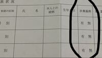 職員調査票の家族状況欄の書き方について 職場から配布された職員 教えて しごとの先生 Yahoo しごとカタログ