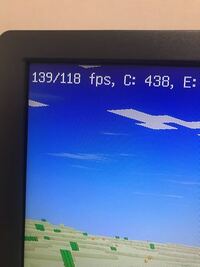 マイクラでfpsを表示してるのですがなぜ二つあるのですか ど Yahoo 知恵袋