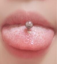 4日前くらいに病院で舌ピアスを開けました その日から全 Yahoo 知恵袋