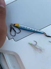 ジグサビキはこのくらいのサイズでもサバやアジなどの小型回遊魚釣れますか Yahoo 知恵袋