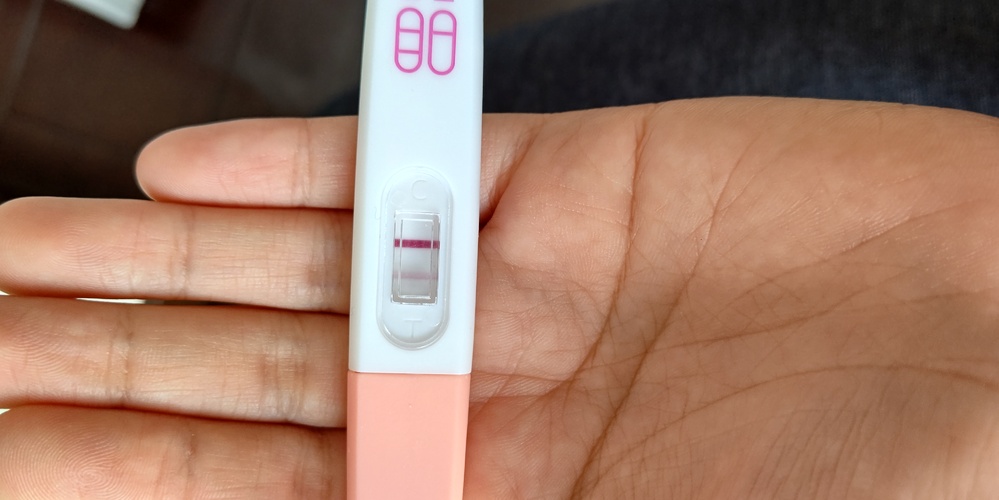 ウーマンチェックという妊娠検査薬を試しました 生理予定日の四 Yahoo 知恵袋
