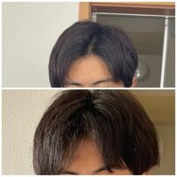 センター分けを練習してます 2種類できたのですが どっ Yahoo 知恵袋