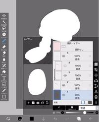 アイビスペイント Ibispaint で下書きを描いて不透明度を下げて Yahoo 知恵袋