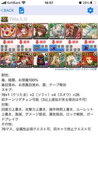 パズドラのパーティー評価お願いします 少々 僕の考えた Yahoo 知恵袋
