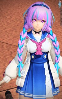 Pso2のアクセサリーに関する質問ですヘアアクセサリーで前髪に白 Yahoo 知恵袋