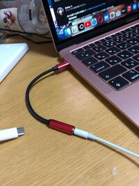 Macのイヤホン問題について Type Cだったので ダ Yahoo 知恵袋