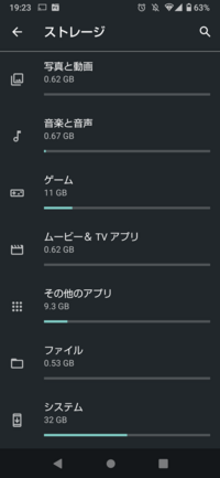 AQUOSzero5Gbasicのストレージ容量があまりにも少ないので、アプ 