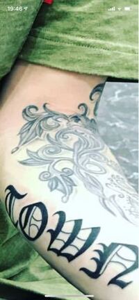 ラッパーのzornさんが入れているこのタトゥーの名称を知りた Yahoo 知恵袋