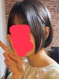 この髪型おかしいですか 切りすぎました ほんとに ボブヘアにしたかった Yahoo 知恵袋