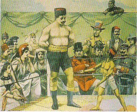 日露戦争の風刺画です これの作者を教えてください どの国の人が描いたと Yahoo 知恵袋