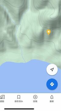 Googleマップ地形図の等高線の見方を教えて下さい 星の地点か Yahoo 知恵袋