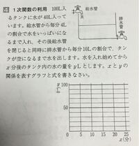 中2数学一次関数 こちらの問題を教えてください Yahoo 知恵袋