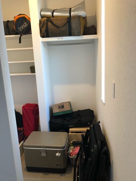キャンプ道具収納について 戸建に引越し キャンプ道具をどこに収納し Yahoo 知恵袋