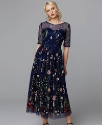 結婚式ゲスト服装花柄刺繍袖シースルー こんにちは 皆様のご意見お聞かせく Yahoo 知恵袋