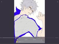 これ何でいったん青でベタ塗りするんですか あとこの後どうやっ Yahoo 知恵袋