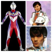 画像の ウルトラマンティガ の3人のキャラクターの名前 分か Yahoo 知恵袋