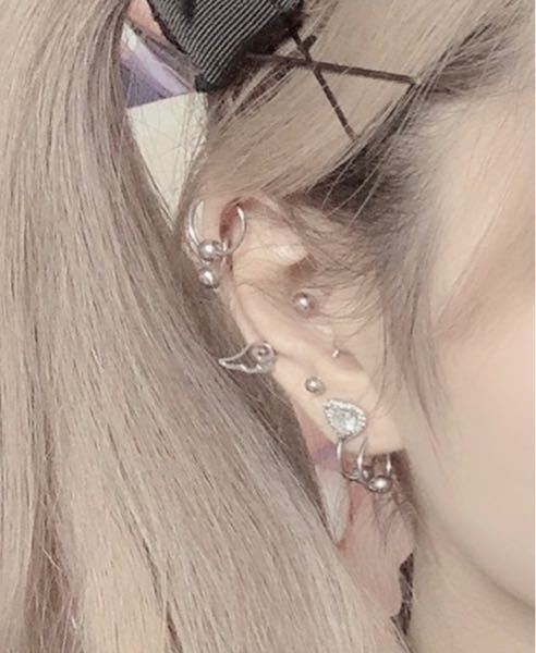 イヤリングなのにピアスみたいにこんな感じでバチバチに着けてたらダサいで Yahoo 知恵袋