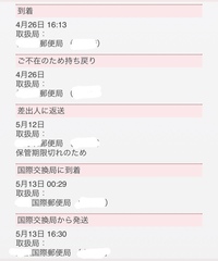 郵便の再配達についての質問です 海外通販で購入した商品が 先 Yahoo 知恵袋