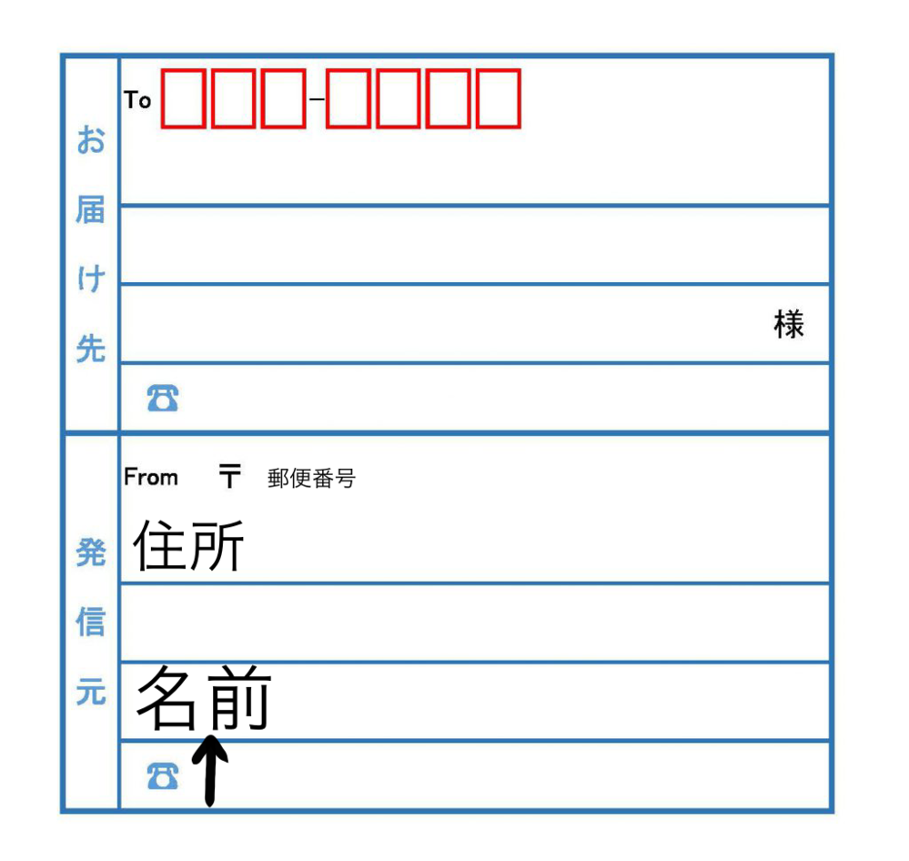 郵便物を発送する時にこの画像を貼って発送したいのですが 名前 Yahoo 知恵袋